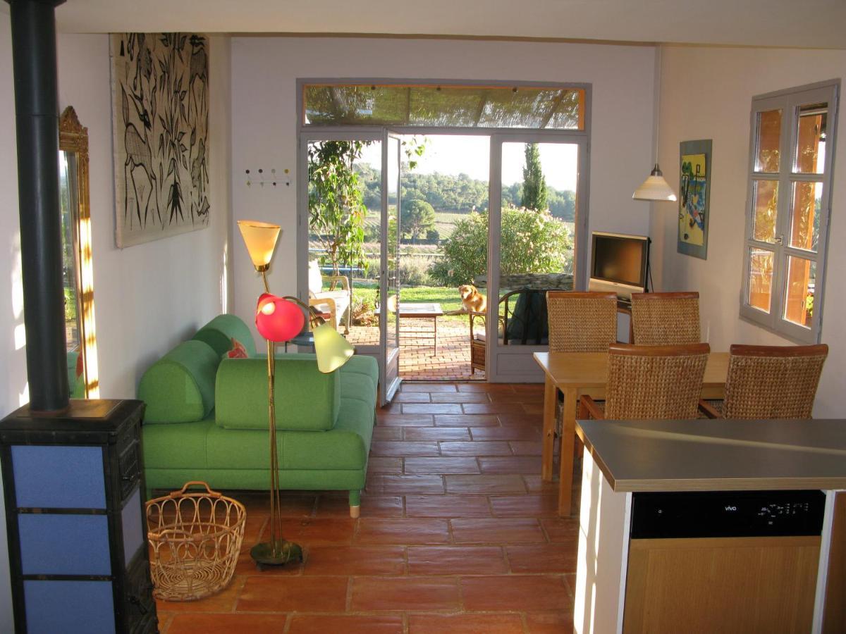 Вилла House With Garden And Sea View Ла-Лонд-ле-Мор Экстерьер фото